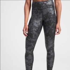 Athleta Elation Ultra High Rise Misty Lace Tight
